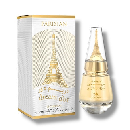 PARISIAN DREAM D’OR EDP WOMEN- 100ML (3.4oz) by LE CHAMEAU
