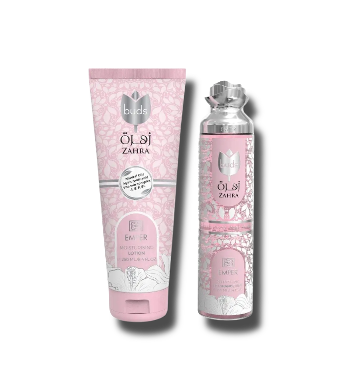 Emper Buds Zahra 250ml/6.8oz Fragrance Mist + Moisturising Lotion Women
