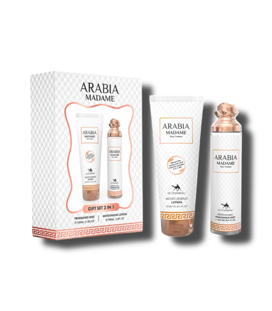 Emper Arabia Madame Set 250ml/6.8oz Colonia + Locion Hidratante Women